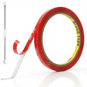 3M 4905 Vhb Double Sided Clear Tape 1/4" x 10 Ft Heavy Duty Mounting Tape Permanent Bonding Waterproof for Home Office Décor Strong Adhesive for Electronics Glass Automotive Emblem Mounting 3M 4905 Vhb Double Sided Clear Tape 1/4" x 10 Ft Heavy Duty Mounting Tape Permanent Bonding Waterproof for Home Office Décor Strong Adhesive for Electronics Glass Automotive Emblem Mounting
