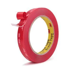 3M Double Sided Tape, Heavy Duty, 0.5" x 13.8Ft, 4910, Clear 3M Double Sided Tape, Heavy Duty, 0.5" x 13.8Ft, 4910, Clear