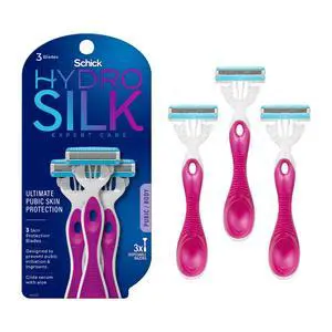 Ultimate Pubic Skin Protection, Disposable Razors for Women Sensitive Skin | Pubic Hair Razor for Women, Bikini Razor, Womens Razors Bikini Line, 3ct Ultimate Pubic Skin Protection, Disposable Razors for Women Sensitive Skin | Pubic Hair Razor for Women, Bikini Razor, Womens Razors Bikini Line, 3ct