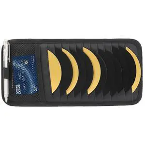 CD Visor Holder, Visor CD Holder 12 DVD Organizer, Elastic Strap CD Visor Holder, Visor CD Holder 12 DVD Organizer, Elastic Strap