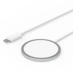 Magnetic Wireless Charger for iPhone, 15W USB C MagSafe Charger Pad, Type C Fast Magnetic Charging Cable 3.3ft Compatible with iPhone 17/17 Pro/17 Pro Max/16/16 Plus/15/14/13/12/Air/AirPods Magnetic Wireless Charger for iPhone, 15W USB C MagSafe Charger Pad, Type C Fast Magnetic Charging Cable 3.3ft Compatible with iPhone 17/17 Pro/17 Pro Max/16/16 Plus/15/14/13/12/Air/AirPods