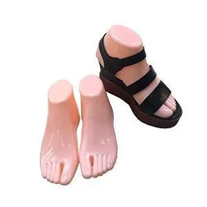 Female Plastic Foot Model Tools for Sandals Display (Fleshtone) Female Plastic Foot Model Tools for Sandals Display (Fleshtone)