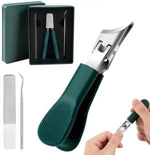 Eagle Beak Beveled Nail Clippers,Wide Jaw Opening Anti-Splash Slanted Nail Clipper,Long Handle Splashproof Nail Clippers,Slanted Jaw Ingrown Toenail Clippers for Thick Toenails Eagle Beak Beveled Nail Clippers,Wide Jaw Opening Anti-Splash Slanted Nail Clipper,Long Handle Splashproof Nail Clippers,Slanted Jaw Ingrown Toenail Clippers for Thick Toenails