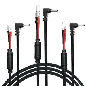 3 Types of DC3.5 Radar Detector Hardwire Power Cord Mirror Wire Plug Tap,with Inline Fuse Holder,Compatible with Cobra Escort Beltronics Uniden Whistler Valentine One Radar Detector (DC3.5-13.6'') 3 Types of DC3.5 Radar Detector Hardwire Power Cord Mirror Wire Plug Tap,with Inline Fuse Holder,Compatible with Cobra Escort Beltronics Uniden Whistler Valentine One Radar Detector (DC3.5-13.6'')