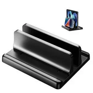3 in 1 Vertical Laptop Stand Holder,Adjustable ABS Plastic Desktop Notebook Dock,Vertical Laptop Stand Space-Saving for All MacBook/Surface/Samsung/HP/Dell/Chrome Book 3 in 1 Vertical Laptop Stand Holder,Adjustable ABS Plastic Desktop Notebook Dock,Vertical Laptop Stand Space-Saving for All MacBook/Surface/Samsung/HP/Dell/Chrome Book