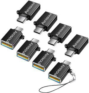 USB to USB C Adapter 8 Pack,USBA to USBC Adapter,USB-C Converter,USBC Adapters for iPhone 16 15,MacBook Pro/Air,iPad Pro,Samsung Galaxy and More(Black) USB to USB C Adapter 8 Pack,USBA to USBC Adapter,USB-C Converter,USBC Adapters for iPhone 16 15,MacBook Pro/Air,iPad Pro,Samsung Galaxy and More(Black)
