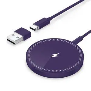 Magnetic Wireless Charger - Purple Magnetic Wireless Charger - Purple