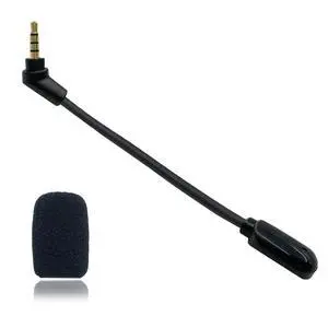 Replacement Game Mic Boom for Kingston HyperX Cloud Flight/Flight S Wireless Gaming Headset Noise Cancelling Microphone for PS4 PS5 Computer PC Gaming Headsets 3.5mm Jack Replacement Game Mic Boom for Kingston HyperX Cloud Flight/Flight S Wireless Gaming Headset Noise Cancelling Microphone for PS4 PS5 Computer PC Gaming Headsets 3.5mm Jack