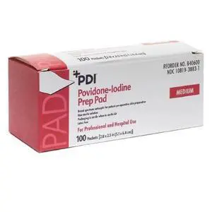 B40600 PT# B40600- Prep Surgical Pads PVP Iodine PDI Med 100/Bx by, PDI Professional Disposables B40600 PT# B40600- Prep Surgical Pads PVP Iodine PDI Med 100/Bx by, PDI Professional Disposables