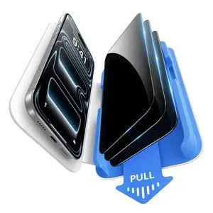 3 Pack for iPhone 17 Pro Privacy Screen Protector 6.3", Align Tool 3 Pack for iPhone 17 Pro Privacy Screen Protector 6.3", Align Tool
