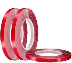 33 Feet Acrylic Double Sided Heavy Duty Mounting Tape (Pack of 3) Weatherproof for Outdoor & Indoor, Holds Heavy Stuff in Cold & Hot Condition, Removable & Residue-Free (0.4inch) 33 Feet Acrylic Double Sided Heavy Duty Mounting Tape (Pack of 3) Weatherproof for Outdoor & Indoor, Holds Heavy Stuff in Cold & Hot Condition, Removable & Residue-Free (0.4inch)