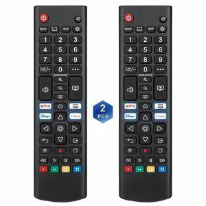 Replacement for LG Remote Control, Pack of 2, 2026-2005, Universal Replacement for LG Remote Control, Pack of 2, 2026-2005, Universal