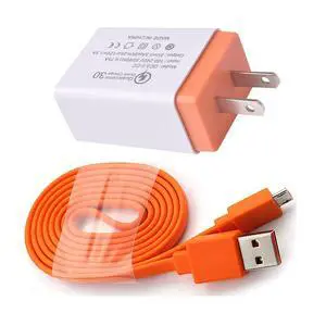 USB Charging Cable Cord Wall Charger Compatible with JBL Charge 3, Flip 4, Pulse 2, Flip 3, Pulse, Go, Clip Plus, Micro, Trip Speaker USB Charging Cable Cord Wall Charger Compatible with JBL Charge 3, Flip 4, Pulse 2, Flip 3, Pulse, Go, Clip Plus, Micro, Trip Speaker