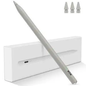 Stylus Pen for iPad 2026-2018, 15 Mins Fast Charge Pencil for iPad A16 11th/10th/9-6th Generation, Air M4 M3 M2 11"/13"/5-3rd, Pro M4 11/12.9/13, Mini A17 Pro/6/5th, Tilt Sensitivity Palm Rejection Stylus Pen for iPad 2026-2018, 15 Mins Fast Charge Pencil for iPad A16 11th/10th/9-6th Generation, Air M4 M3 M2 11"/13"/5-3rd, Pro M4 11/12.9/13, Mini A17 Pro/6/5th, Tilt Sensitivity Palm Rejection