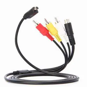 AV Cable 5 Feet for Sony Handycam Mini DV and DVD Camcorders AV Cable 5 Feet for Sony Handycam Mini DV and DVD Camcorders