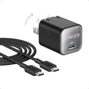 Nano Phone Charger, 30W Portble and Foldable USB C GaN Charger Nano Phone Charger, 30W Portble and Foldable USB C GaN Charger
