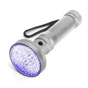 100 LED 395nm UV Flashlight Black Light, Portable Ultraviolet Torch for Pet Urine Detection, Stains, Scorpions, and Bed Bugs High Power UV Lamp (Batteries Not Included) 100 LED 395nm UV Flashlight Black Light, Portable Ultraviolet Torch for Pet Urine Detection, Stains, Scorpions, and Bed Bugs High Power UV Lamp (Batteries Not Included)
