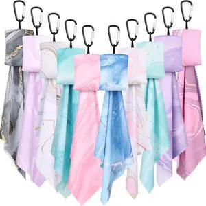 10 Pcs Microfiber Cleaning Cloth with Open Pouch and Hanging Ring Cute Marble Design Microfiber Cloth Soft Glasses Cleaner Cloth for Eyeglasses Camera Lens Cell Phone Screens Glasses, 6'' x 7'' 10 Pcs Microfiber Cleaning Cloth with Open Pouch and Hanging Ring Cute Marble Design Microfiber Cloth Soft Glasses Cleaner Cloth for Eyeglasses Camera Lens Cell Phone Screens Glasses, 6'' x 7''