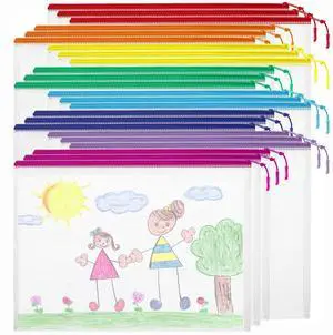 24pcs Mesh Zipper Pouch Bags Puzzle Storage Bags, A4 13x9 Inches Large Reusable Zipper Pouches for Classroom Organizing Board Game Home Organization 24pcs Mesh Zipper Pouch Bags Puzzle Storage Bags, A4 13x9 Inches Large Reusable Zipper Pouches for Classroom Organizing Board Game Home Organization