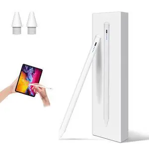 Stylus Pen for iPad 2018-2025Fast Charging Pencil with Tilt Sensitivity & Palm Rejection,Compatible with iPad Air M2/3/4/5,iPad mini 5/6/7,iPad 11/10/9/8/7/6th Gen,iPad Pro 11"/12.9"/M4 Stylus Pen for iPad 2018-2025Fast Charging Pencil with Tilt Sensitivity & Palm Rejection,Compatible with iPad Air M2/3/4/5,iPad mini 5/6/7,iPad 11/10/9/8/7/6th Gen,iPad Pro 11"/12.9"/M4