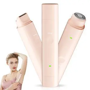 Bikini Trimmer for Women Pubic Hair - 2 in-1 Electric Razors for Women - Rechargeable Dual Head Electric Shaver - Waterproof Bikini Trimmer for Underarm Leg Arm Body Face Armpit Hair Remover Bikini Trimmer for Women Pubic Hair - 2 in-1 Electric Razors for Women - Rechargeable Dual Head Electric Shaver - Waterproof Bikini Trimmer for Underarm Leg Arm Body Face Armpit Hair Remover