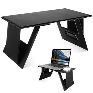 Portable Laptop Stand Foldable Laptop Desk for Bed and Couch, Adjustable Holder with Anti-Slip Design, Lightweight and Durable for Students & Professionals Portable Laptop Stand Foldable Laptop Desk for Bed and Couch, Adjustable Holder with Anti-Slip Design, Lightweight and Durable for Students & Professionals