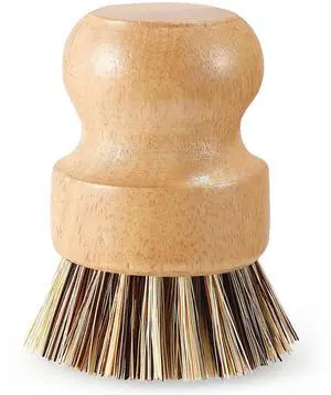 Wooden Dish Brush Handheld Bamboo Wok Brush Scrubber for Dishes Pans Pots Fruit and Veggie Washing(1,Beige Brown) Wooden Dish Brush Handheld Bamboo Wok Brush Scrubber for Dishes Pans Pots Fruit and Veggie Washing(1,Beige Brown)