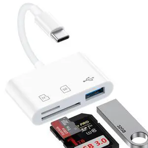 USB C SD Card Reader, Type C Memory Card Reader for Samsung Galaxy S26 S25 USB C SD Card Reader, Type C Memory Card Reader for Samsung Galaxy S26 S25