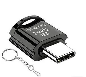 Type-C Card Reader, 2-in-1 USB C to TF/Micro SD Card Reader, High-Speed 480Mbps OTG Card Reader Adapter, Ultra-Thin Zinc Alloy Memory Card Reader for Android Phones, MacBook, PC, Camera Type-C Card Reader, 2-in-1 USB C to TF/Micro SD Card Reader, High-Speed 480Mbps OTG Card Reader Adapter, Ultra-Thin Zinc Alloy Memory Card Reader for Android Phones, MacBook, PC, Camera