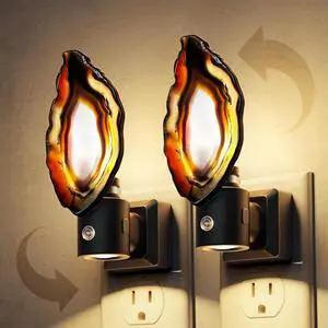 Night Light, Night Lights Plug into Wall, Agate Nightlight Night Light, Night Lights Plug into Wall, Agate Nightlight