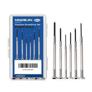 6PCS Precision Screwdriver Set, Flathead & Phillips Screw Repair Kit for Electronics & Small Items Laptops, Watches, Phones, Computers, Doorbells, Toys, Glasses 6PCS Precision Screwdriver Set, Flathead & Phillips Screw Repair Kit for Electronics & Small Items Laptops, Watches, Phones, Computers, Doorbells, Toys, Glasses