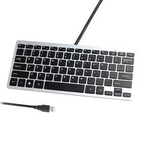 Upgraded PC Computer Laptop Mini USB Wired Keyboard for Mac and Windows 78 Scissor Keys Small Super Thin Compact Multimedia Keyboard Upgraded PC Computer Laptop Mini USB Wired Keyboard for Mac and Windows 78 Scissor Keys Small Super Thin Compact Multimedia Keyboard