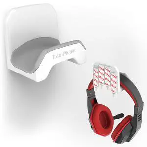 Gaming Headset Hanger Removable Adhesive Strips (White) Gaming Headset Hanger Removable Adhesive Strips (White)