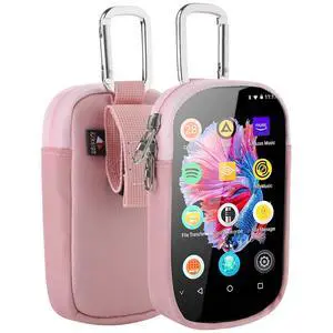 MP3 MP4 Player Carry Bag with Clear Window Travel Carrying Case for 4" 5'' Touch Screen MP3 MP4 Player Case Storage Bag with Inner Pocket for Earphones, USB Cable, Memory Card (Pink) (1 Pack) MP3 MP4 Player Carry Bag with Clear Window Travel Carrying Case for 4" 5'' Touch Screen MP3 MP4 Player Case Storage Bag with Inner Pocket for Earphones, USB Cable, Memory Card (Pink) (1 Pack)