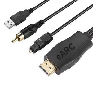 192KHz HDMI eARC/ARC to Optical Coaxial Audio Converter 192KHz HDMI eARC/ARC to Optical Coaxial Audio Converter