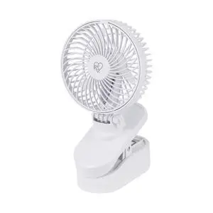5" Battery Operated Clip On Fan, D-Battery Powered, Outdoor, White 5" Battery Operated Clip On Fan, D-Battery Powered, Outdoor, White