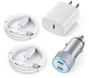 iPhone Car Charger,Dual Port USB C Fast Car Chargers,40W Type C i Phone Charger for Cars Quick Charging+2pack 3.3ft Lightning Cable + 20W USBC PD Plug Fast Charging for iPhone 14/13/12/11 Pro Max/iPad iPhone Car Charger,Dual Port USB C Fast Car Chargers,40W Type C i Phone Charger for Cars Quick Charging+2pack 3.3ft Lightning Cable + 20W USBC PD Plug Fast Charging for iPhone 14/13/12/11 Pro Max/iPad