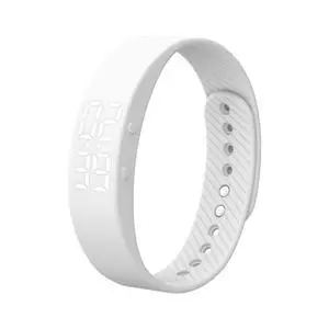 Vibrating Alarm Wristband Clock for Heavy Sleepers, Wake Band Wrist Watch Silent Vibration Bracelet, 3D Step Counting, Calorie Detection, Silent Alarm, Precise Timing (White) Vibrating Alarm Wristband Clock for Heavy Sleepers, Wake Band Wrist Watch Silent Vibration Bracelet, 3D Step Counting, Calorie Detection, Silent Alarm, Precise Timing (White)