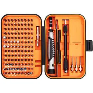 Precision Screwdriver Set, Magnetic Repair Tool Kit, 130 in 1 Professional Screwdriver Kit with 120 Bits, Built-in Magnetizer, Case, for Electronics, Watch, Eyeglasses, DIY Projects Precision Screwdriver Set, Magnetic Repair Tool Kit, 130 in 1 Professional Screwdriver Kit with 120 Bits, Built-in Magnetizer, Case, for Electronics, Watch, Eyeglasses, DIY Projects