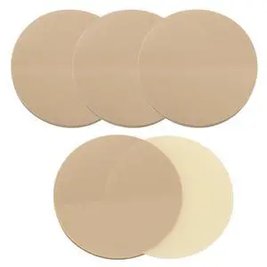 4 Pack Round Clear Sticky Notes 1.77inch Waterproof Self-Stick Book Tabs 200 Sheets PET Markers Sticky Notes Pad Index Sticker (Brown) 4 Pack Round Clear Sticky Notes 1.77inch Waterproof Self-Stick Book Tabs 200 Sheets PET Markers Sticky Notes Pad Index Sticker (Brown)
