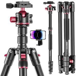74" Professional Camera Tripod & Monopod with Carry Bag 74" Professional Camera Tripod & Monopod with Carry Bag