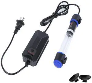 UV-C Aquarium Clean Light with Timer, Mini 3W 5W 7W 9W 11W Submersible Algae Clean Light Water Green Clean Fish Tank Water Clean Lamp for Sump Pond Filter Tank (7W Timer) UV-C Aquarium Clean Light with Timer, Mini 3W 5W 7W 9W 11W Submersible Algae Clean Light Water Green Clean Fish Tank Water Clean Lamp for Sump Pond Filter Tank (7W Timer)