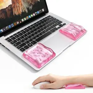 2Pcs Ergonomic Gel Elbow Rest Pad with Wrist Support for Desk 2Pcs Ergonomic Gel Elbow Rest Pad with Wrist Support for Desk