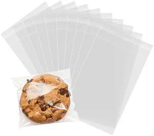 200 Pcs Self Sealing Cellophane Bags, 4x6 Inches Cookie Bags, Resealable Cellophane Bags Self Adhesive for Bakery Cookies Candy Snack 200 Pcs Self Sealing Cellophane Bags, 4x6 Inches Cookie Bags, Resealable Cellophane Bags Self Adhesive for Bakery Cookies Candy Snack