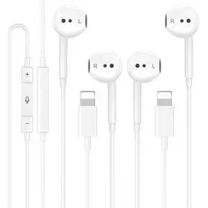 2 Pack Wired Headphones for iPhone Earbuds iPhone 14 Headphones Wired 2 Pack Wired Headphones for iPhone Earbuds iPhone 14 Headphones Wired