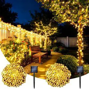 2 Pack 77FT Solar String Lights Outdoor, 200 LED Solar Powered Oudoor Waterproof, Twinkle Tree Lights with 8 Modes, Solar Fairy String Lights for Outside, Patio, Garden, Xmas.(Warm White) 2 Pack 77FT Solar String Lights Outdoor, 200 LED Solar Powered Oudoor Waterproof, Twinkle Tree Lights with 8 Modes, Solar Fairy String Lights for Outside, Patio, Garden, Xmas.(Warm White)