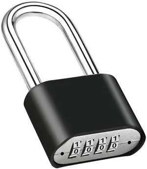1pcs Combination Lock, 4-Digit Heavy Duty Combo Lock 1pcs Combination Lock, 4-Digit Heavy Duty Combo Lock