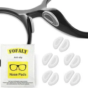 Eyeglass Nose Pads,Soft Anti Slip Nose Pads for Glasses Eyeglass Nose Pads,Soft Anti Slip Nose Pads for Glasses