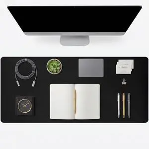 Desk Mat,Non-Slip Leather Desk Pad for Mouse,Keyboard,Laptop,Office and Home Desk Mat,Non-Slip Leather Desk Pad for Mouse,Keyboard,Laptop,Office and Home