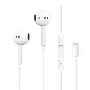Wired Earbuds with Microphone and Volume Control, in-Ear Headphones Wired Earbuds with Microphone and Volume Control, in-Ear Headphones